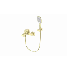 Смеситель для ванны с душем Wonzon & Woghand, Брашированное золото (WW-88037072-BG)