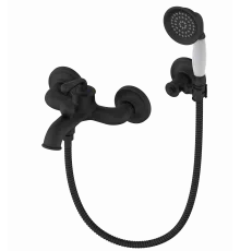 Смеситель для ванны с душем Wonzon & Woghand, Черный матовый (WW-88639008-MB)