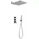 Встраиваемая душевая система с термостатом AltroBagno Cascata 040101 Cr