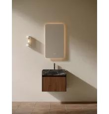 Тумба c раковиной AltroBagno Pino 600 Walnut/Italian Grey