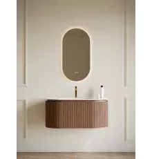 Тумба с раковиной AltroBagno Calenella 1000 Walnut/White