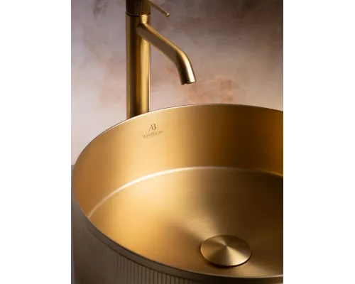 Раковина AltroBagno Costoso 001005 OrSp из нержавеющей стали