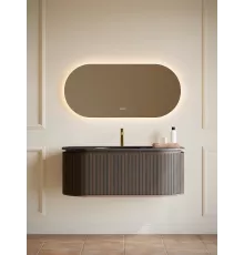 Тумба с раковиной AltroBagno Calenella 1200 Smoked Oak/Grey