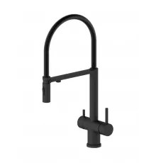 Смеситель для кухни с гибким изливом AltroBagno Flusso 050204 MB