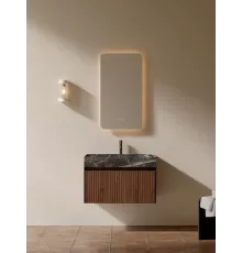 Тумба c раковиной AltroBagno Pino 800 Walnut/Italian Grey