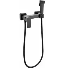 Смеситель с гигиеническим душем Grocenberg GB101N Черный матовый