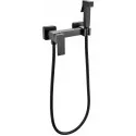 Смеситель с гигиеническим душем Grocenberg GB101N Черный матовый
