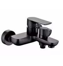 Смеситель для ванны с ручным душем Grocenberg GB8009 Черный матовый