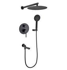 Душевая система Grocenberg GB5001 Черный матовый