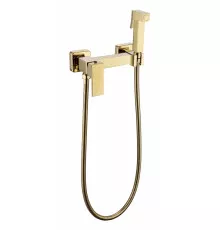 Смеситель с гигиеническим душем Grocenberg GB101N Золото