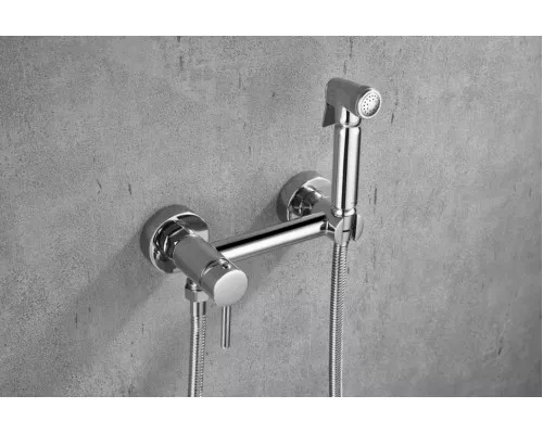 Смеситель с гигиеническим душем Grocenberg GB103N Хром