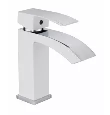 Cмеситель для раковины Grocenberg GB2007 Белый хром