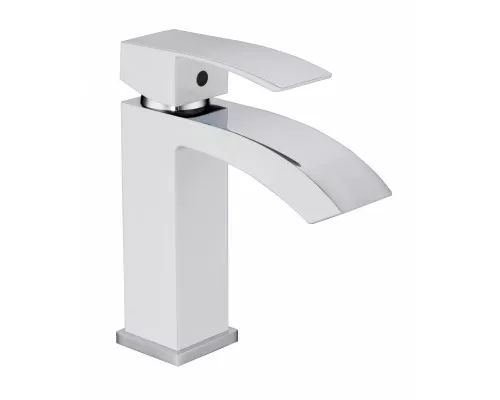 Cмеситель для раковины Grocenberg GB2007 Белый хром