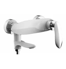 Смеситель для ванны с ручным душем Groсenberg GB8001 Белый хром