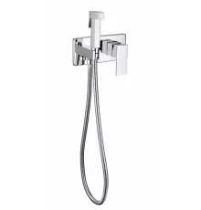 Смеситель встраиваемый с гигиеническим душем Grocenberg GB004 Хром