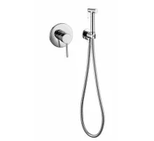 Смеситель встраиваемый с гигиеническим душем Grocenberg GB1003 Хром