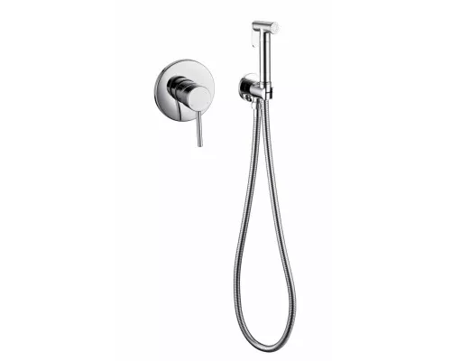 Смеситель встраиваемый с гигиеническим душем Grocenberg GB1003 Хром