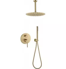 Душевая система скрытого монтажа Grocenberg GB5099MG-4 Матовое золото