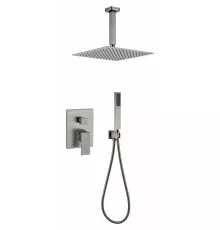 Душевая система скрытого монтажа Grocenberg GB5089BG-4 Графит