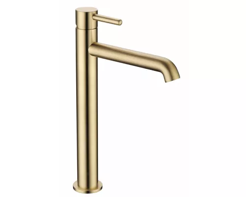 Смеситель для раковины Высокий Grocenberg GB3029MG Матовое золото