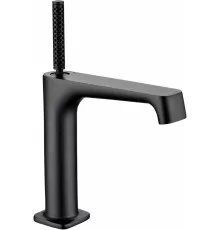 Смеситель для раковины стандартный Grocenberg GB2091BL Чёрный матовый