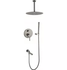 Душевая система скрытого монтажа Grocenberg GB5099BG-2 Графит