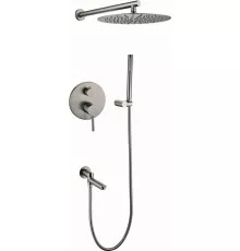 Душевая система скрытого монтажа Grocenberg GB5099BG-1  Графит