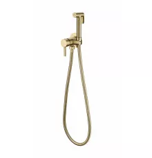 Смеситель встраиваемый с гигиеническим душем  Grocenberg GB001MG Матовое золото