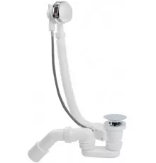 Полуавтоматический сливы-перелив для ванны Grocenberg GB240CR Хром