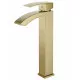 Смеситель для раковины Высокий Grocenberg GB3007MG Матовое золото