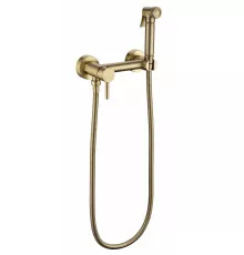 Смеситель с гигиеническим душем  Grocenberg GB103N-MG Матовое золото