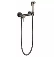 Смеситель с гигиеническим душем  Grocenberg GB103N-BG Графит