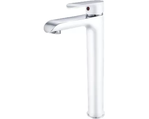 Смеситель для раковины Groсenberg GB3010 Белый хром