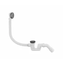 Автоматический сливы-перелив для ванны Grocenberg GB230BG Графит