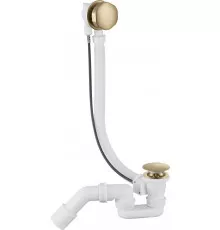 Полуавтоматический сливы-перелив для ванны Grocenberg GB240MG Матовое золото