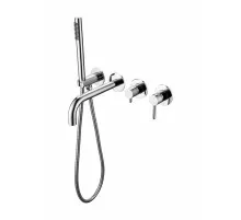 Смеситель для ванны с ручным душем Grocenberg GB5070CR Хром