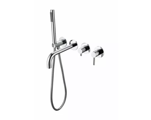Смеситель для ванны с ручным душем Grocenberg GB5070CR Хром