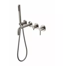 Смеситель для ванны с ручным душем Grocenberg GB5070NK Никель