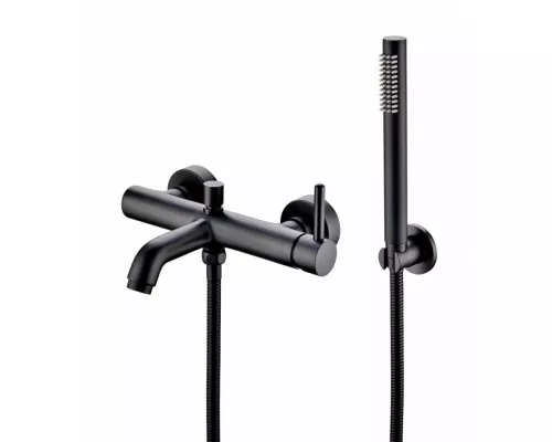 Смеситель для ванны Grocenberg GB8099BL Чёрный матовый