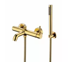 Смеситель для ванны Grocenberg GB8099GO Золото