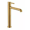 Смеситель для раковины Высокий Grocenberg GB3029GL золотой брашированный
