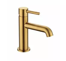 Смеситель для раковины стандартный Grocenberg GB2099GL золотой брашированный