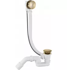 Полуавтоматический сливы-перелив для ванны Grocenberg GB240BR Бронза