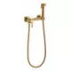 Смеситель с гигиеническим душем  Grocenberg GB103N-GL золотой брашированный