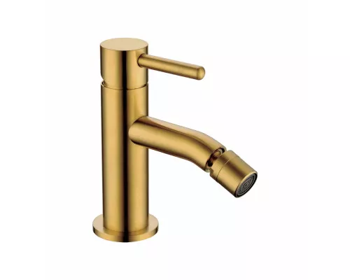 Смеситель для биде Grocenberg GB2094GL золотой брашированный
