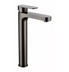 Смеситель для раковины Высокий Grocenberg GB3011 Графит