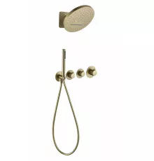 Душевая система скрытого монтажа Grocenberg GB5020MG  с Термостатом Vernet (Франция)