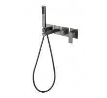 Смеситель для ванны скрытого монтажа Grocenberg GB5060BG с Картриджем Kerox (Венгрия)