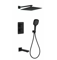 Душевая система скрытого монтажа Grocenberg GB5050BL с Термостатом Vernet (Франция)