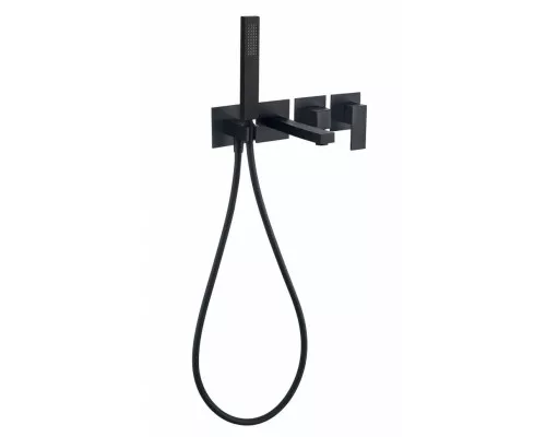 Смеситель для ванны скрытого монтажа Grocenberg GB5060BL с Картриджем Kerox (Венгрия)